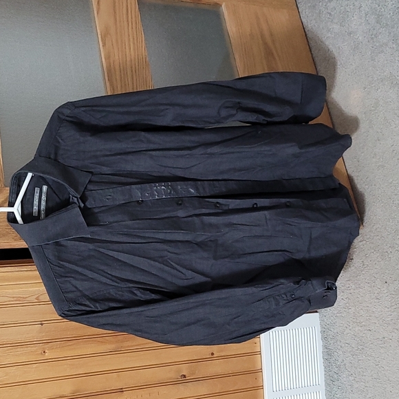 Dark charcoal grey dress shirt - Picture 1 of 1